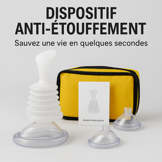 Dispositif anti-étouffement pour adultes/enfants.